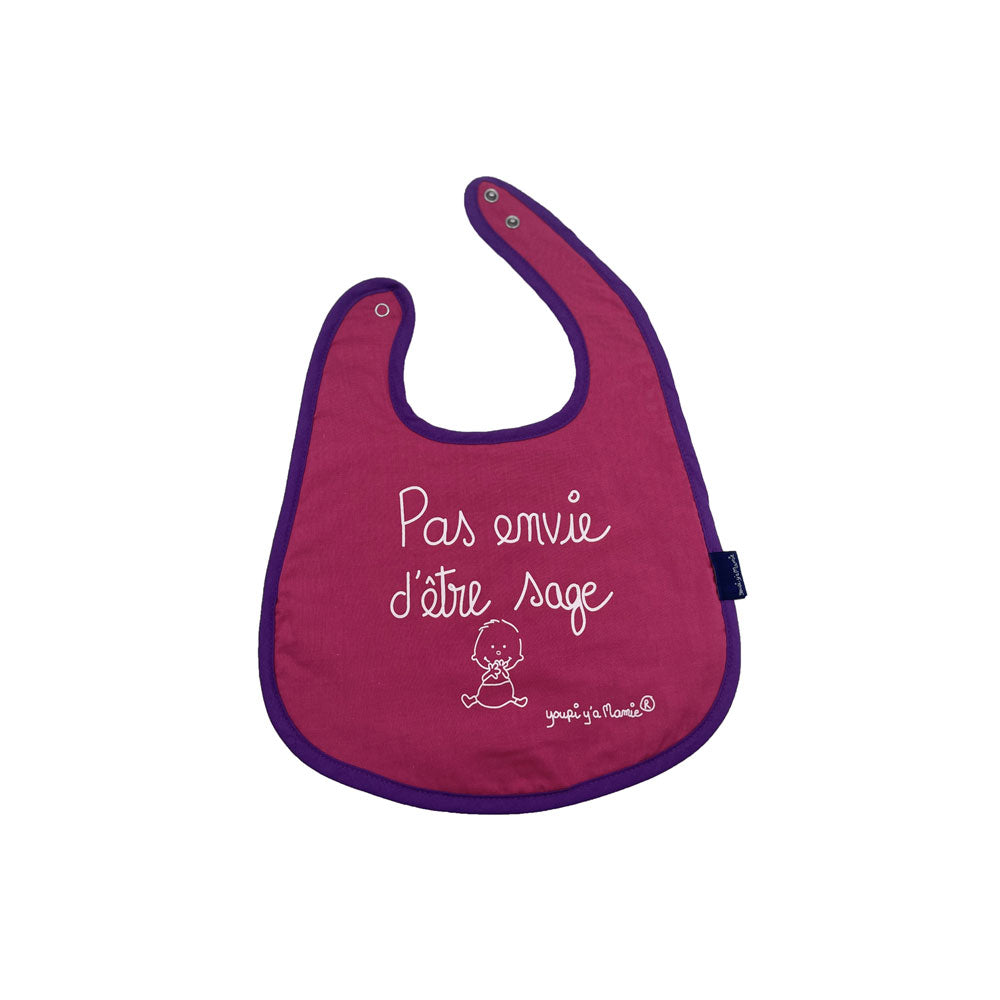 Bavoir Youpi y'a Mamie
